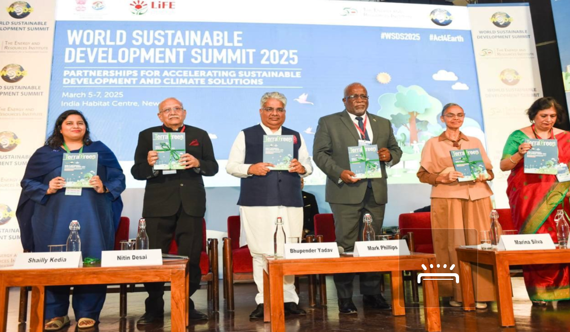 Union Minister Bhupender Yadav Opens WSDS 2025 in New Delhi.