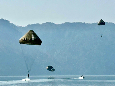 IAF Carries Out Combat Training Exercise at Umiam Lake, Meghalaya.
