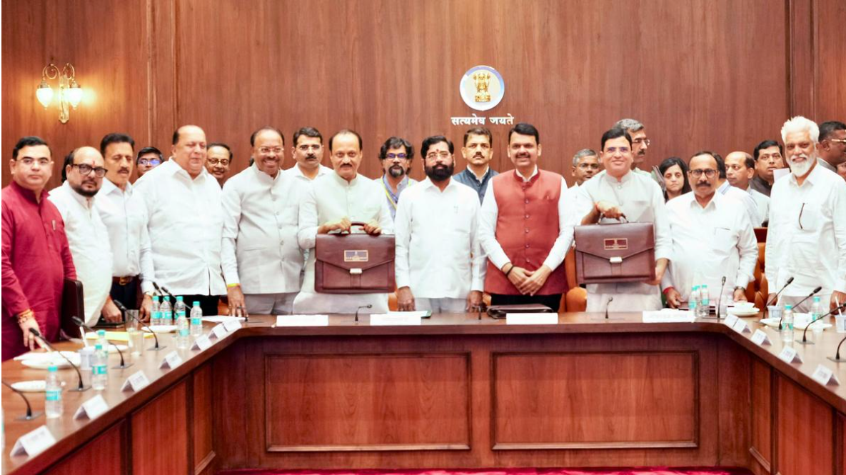 Maharashtra Finance Minister Ajit Pawar Presents ₹7.2 Lakh Crore State Budget for FY26.
