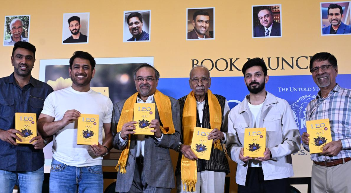CSK Unveils Its Book "Leo: The Untold Story".