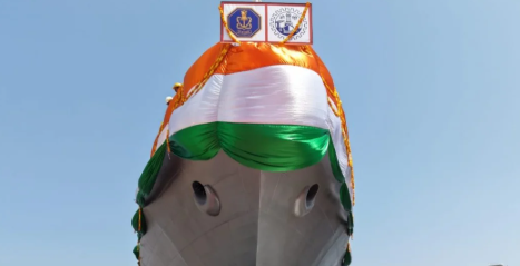 GSL Launches Second Frigate 'Tavasya' Under Project 1135.6 for Indian Navy.