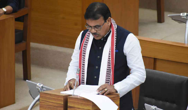 Tripura Finance Minister Pranajit Singha Roy Presents ₹32,423.44 Crore State Budget for FY 2025-26.