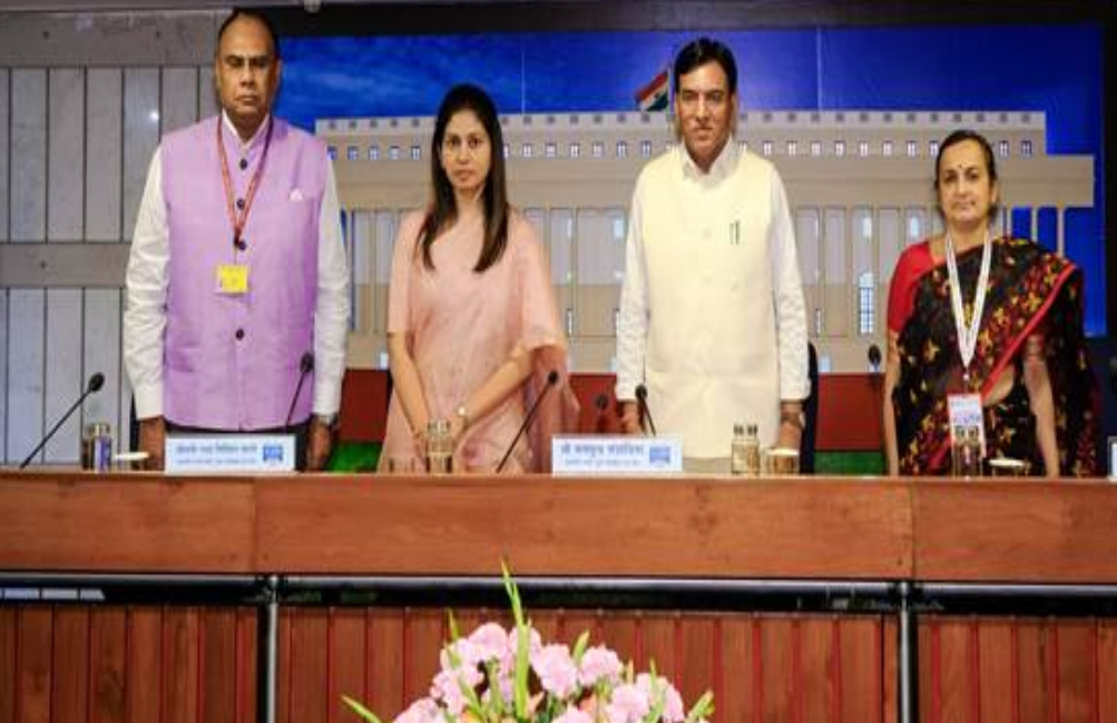 Union Minister Dr. Mansukh Mandaviya Recently Inaugurates Viksit Bharat Youth Parliament 2025 in New Delhi.