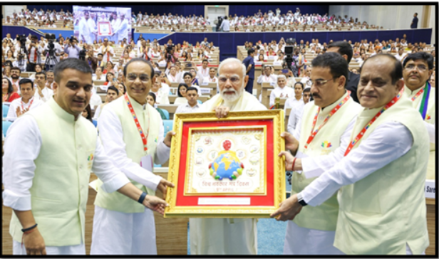 PM Modi Inaugurates Navkar Mahamantra Divas and Calls for Nine Resolutions Inspired by Jain Principles on Mahavir Jayanti.