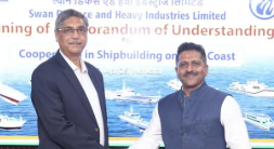 GRSE and SDHI Ink MoU to Strengthen Indigenous Commercial Shipbuilding Efforts.