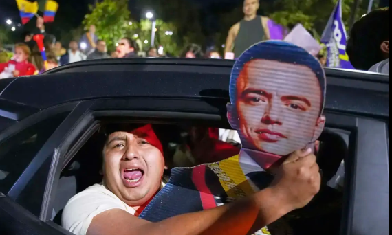 Daniel Noboa Secures Re-election as President of Ecuador.