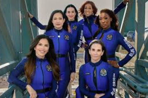 Katy Perry Blasts Off into Space Aboard Blue Origin Rocket with All-Female Crew.
