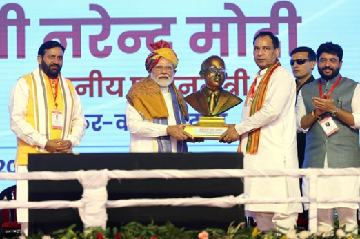 PM Narendra Modi Inaugurated and Laid Foundation Stone for Development Projects Worth ₹10,000 Crore in Haryana.