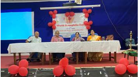 World Hemophilia Day Observed Globally on 17 April to Raise Awareness on Bleeding Disorders.