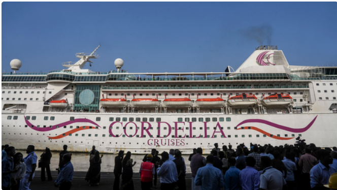 Union Minister Sarbananda Sonowal Inaugurates India’s Largest Cruise Terminal ‘Mumbai International Cruise Terminal (MICT)’ in Mumbai.
