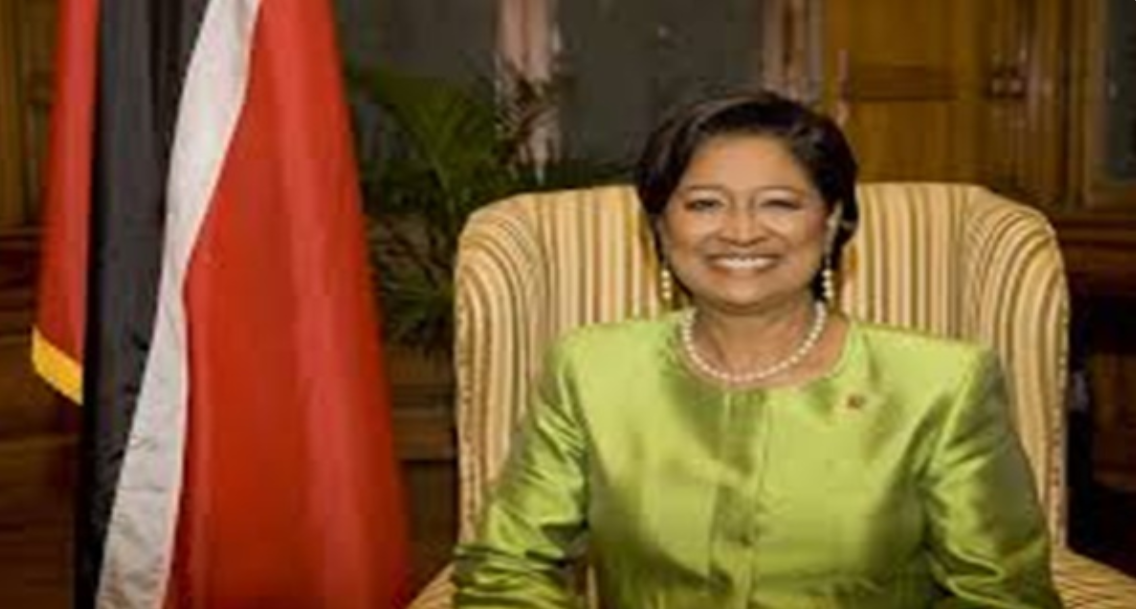 Kamla Persad-Bissessar Re-Elected as Prime Minister of Trinidad and Tobago.
