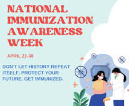 World Immunization Week 2025 Observed from 24th to 30th April.