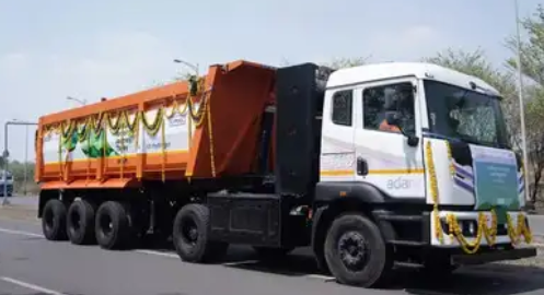 Adani Group Unveils India’s First Hydrogen-Powered Mining Truck in Chhattisgarh.