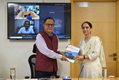 Prof. Ajay Kumar Sood Unveils Report on Priority Corridors for Zero-Emission Trucking in India.