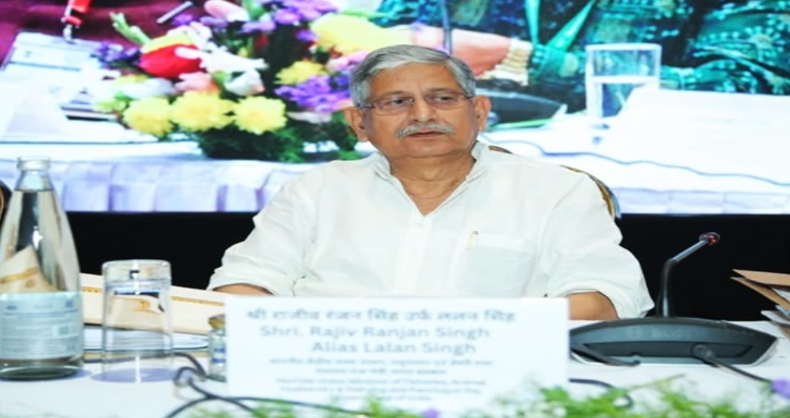 Union Minister Rajiv Ranjan Singh Lays Foundation Stone for Rs 42.4 Crore Integrated Aquapark in Tripura.