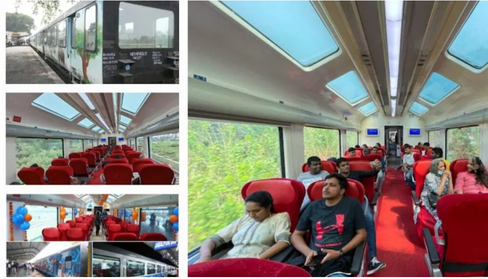 Uttar Pradesh Unveils India’s First Vistadome Jungle Safari Train Experience.