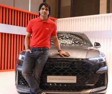 Olympic Gold Medalist Neeraj Chopra Appointed as Brand Ambassador for Audi India.