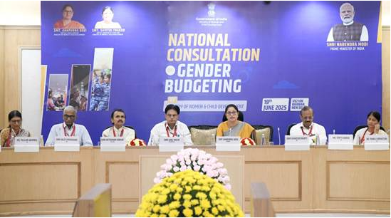 MoWCD Hosts India’s First National Consultation on Gender Budgeting in New Delhi.