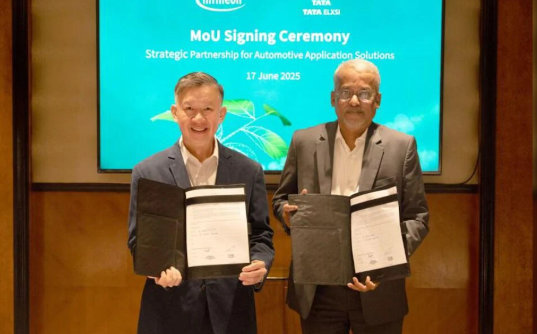 Tata Elxsi and Infineon Partner to Develop Application‑Ready EV Solutions for India.