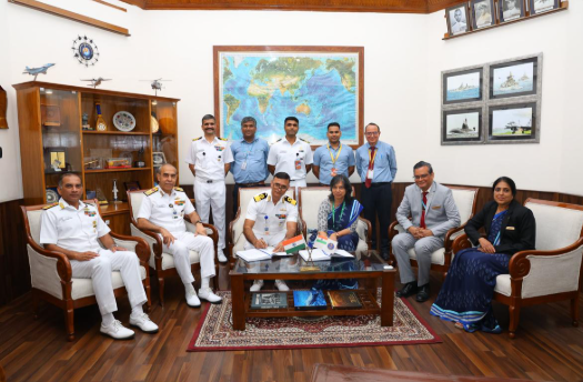 Indian Navy & BEL Sign Pact for AI-Integrated National Maritime Domain Awareness Project.
