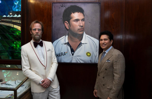 Sachin Tendulkar’s Portrait Unveiled at Lord’s MCC Museum.