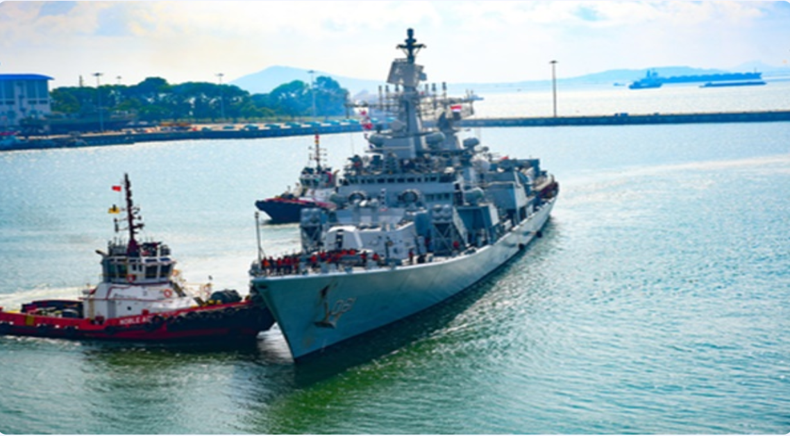 Indian Navy to Join 32nd SIMBEX 2025 with Four Indigenous Warships, Strengthening Maritime Ties with Singapore.