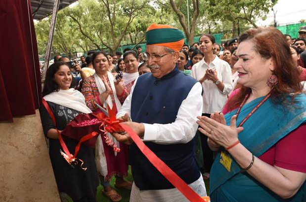 Arjun Ram Meghwal Inaugurates ‘Mahila Aarogyam Kaksh’ for Women Employees at Shastri Bhawan on 18 July 2025.