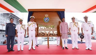 INS Nistar Commissioned: India’s First Indigenous Diving Support Vessel Enhances Naval Rescue Capabilities.