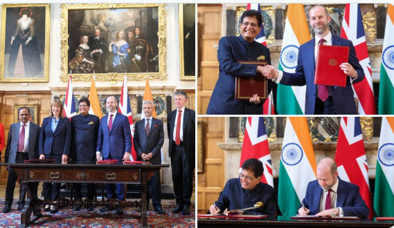 PM Narendra Modi Launches ‘India–UK Vision 2035’ During 2-Day Official Visit to the United Kingdom.