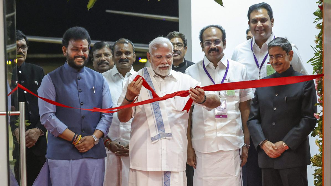 PM Modi Inaugurates New Terminal at Tuticorin Airport on 26 July 2025 to Boost Regional Connectivity.