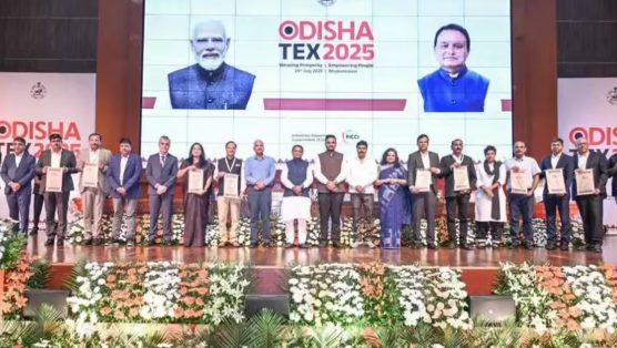 Odisha CM Inaugurates First‑Ever ODISHA TEX 2025 in Bhubaneswar, Unveiling ₹7,808 Crore Textile Investment Wave.