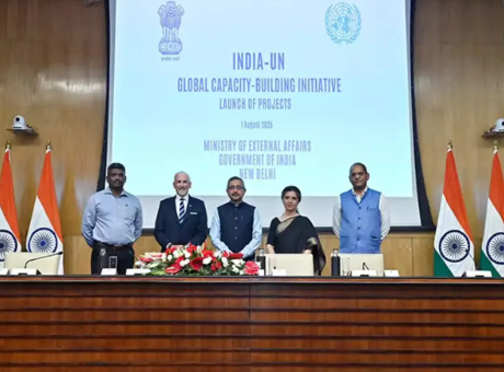 India Collaborates with UN to Launch 4 New Projects under Global Capacity Building Initiative for Asia, Africa, and the Caribbean.