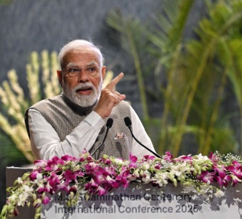 PM Modi Addresses M.S.Swaminathan Centenary International Conference in New Delhi.