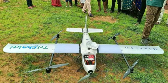 India’s First Drone-AI-Powered Artificial Rain Trial Conducted over Jaipur’s Ramgarh Dam.
