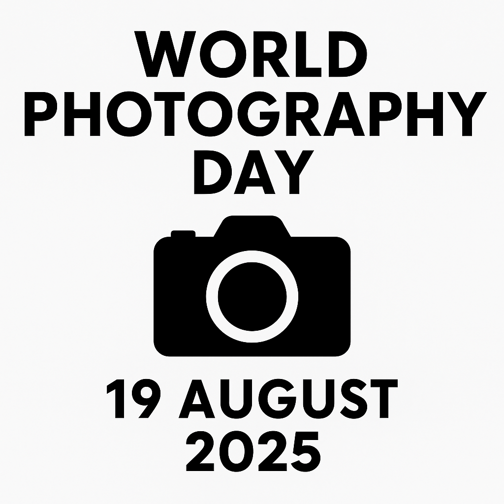 World Photography Day is observed 19 August,2025.

