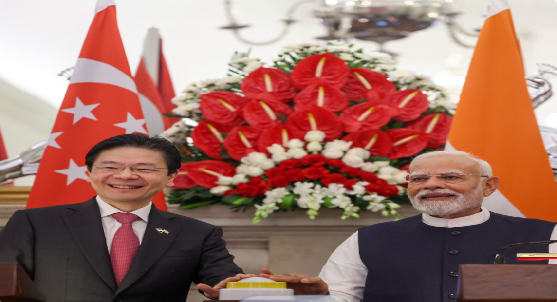 PM Modi and Singapore PM Wong Virtually Inaugurate Phase II of PSA Mumbai Terminal at JN Port.