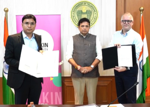 Telangana Government Signs LoI with Australia’s Deakin University to Establish AI Centre of Excellence.