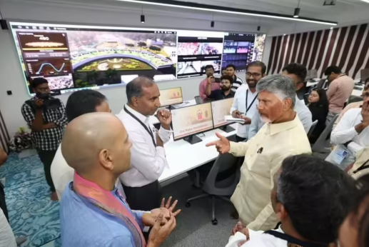 Andhra Pradesh CM N. Chandrababu Naidu Inaugurates India’s First AI-Powered Pilgrim Integrated Command Control Centre at Tirumala.