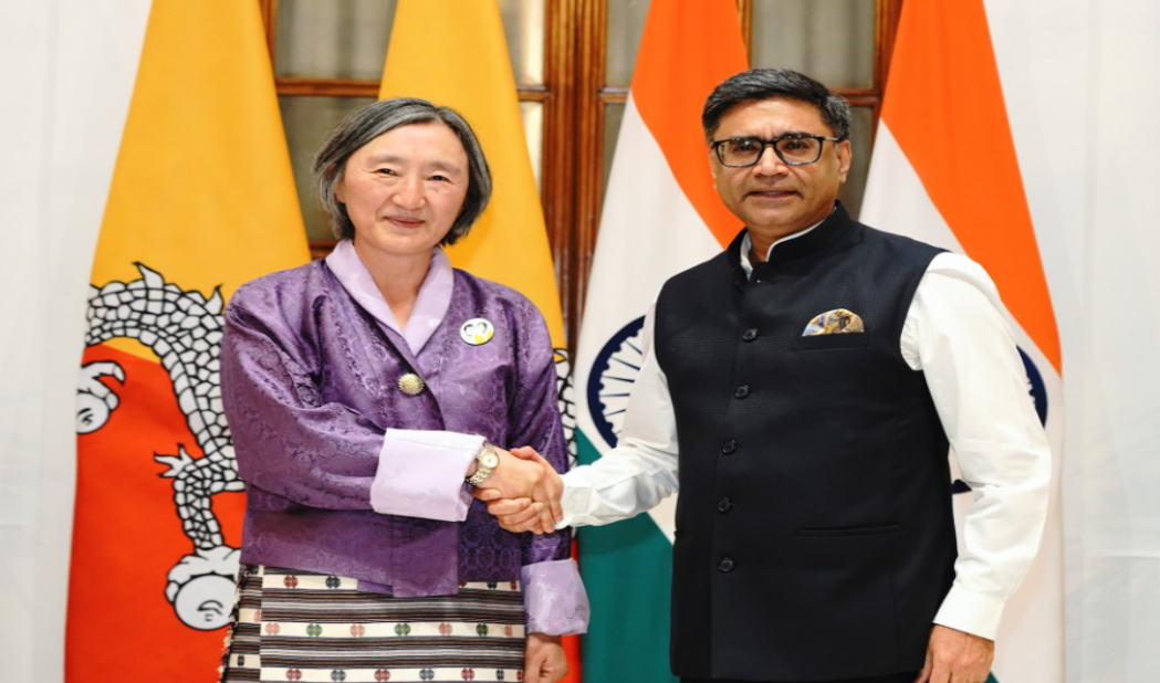 India and Bhutan Sign MoUs on Rail Connectivity, Developmental Aid, and Hydropower Financing During Pema Choden’s Visit.