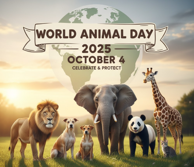 World Animal Day 2025 Observed on October 4.