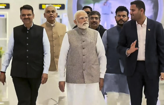 Prime Minister Narendra Modi Inaugurates First Phase of Navi Mumbai International Airport and Launches Key Infrastructure Projects in Mumbai.