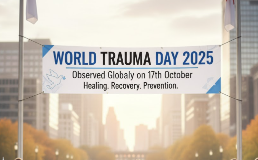 World Trauma Day 2025 Observed Globally on 17th October.
