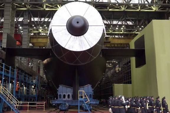 Russia launches new nuclear submarine 'Khabarovsk' capable of carrying Poseidon drone