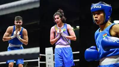 India Clinches 9 Gold Medals at the World Boxing Cup Finals 2025 in Greater Noida.