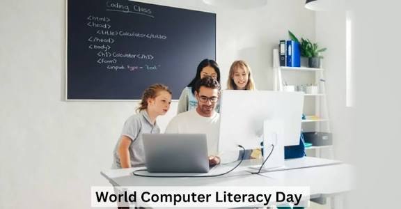 World Computer Literacy Day celebrated on 2 December to bridge digital divide.